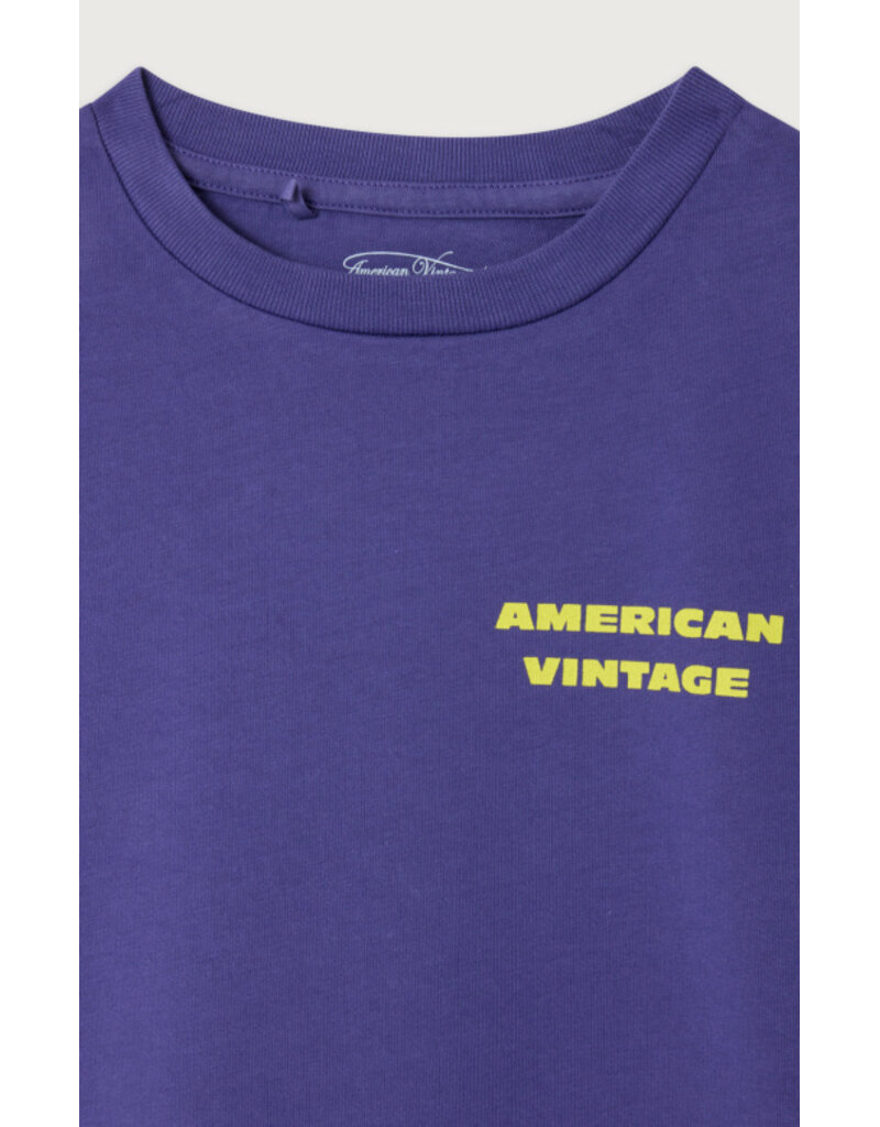 American Vintage Fizvalley T-Shirt Myrtille Vintage