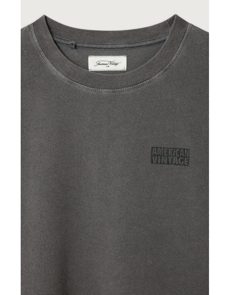 American Vintage Pymaz T-Shirt Vintage Carbone