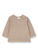 1+ in the family Andros l.sleeve t-shirt taupe