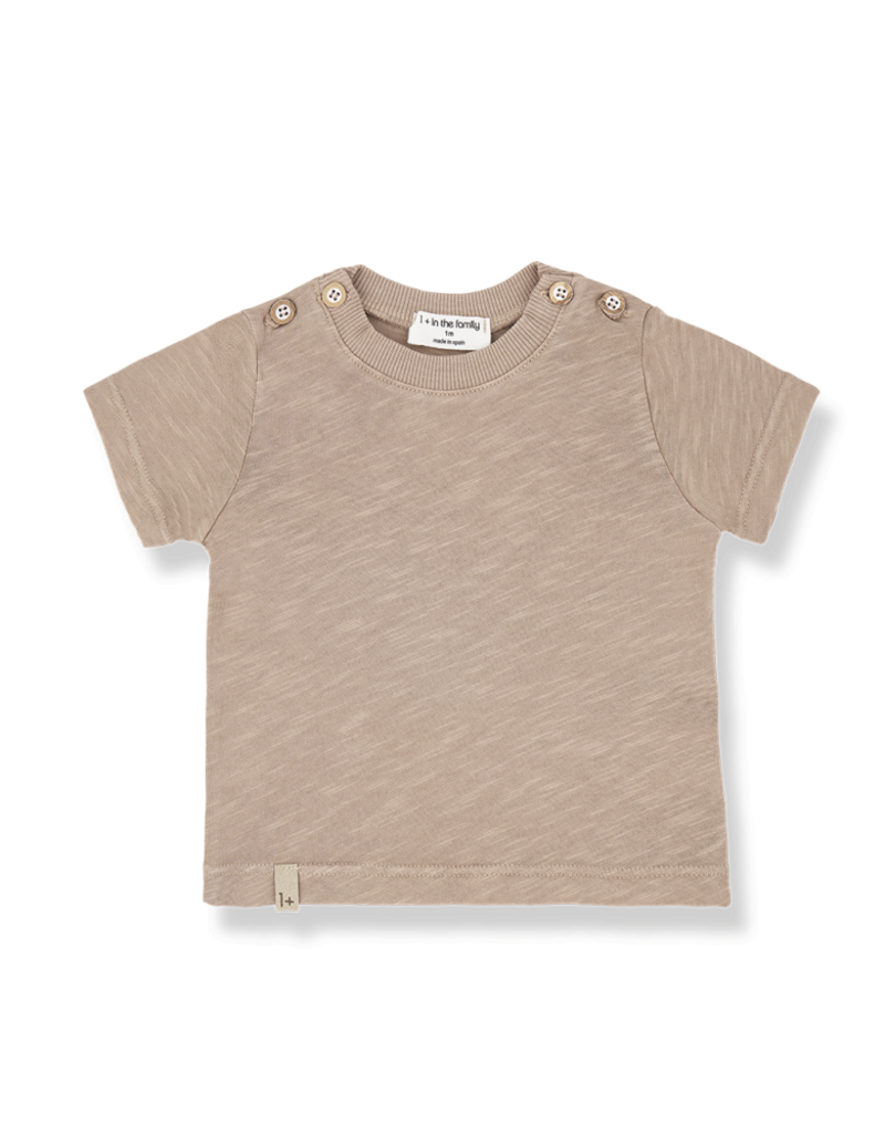 1+ in the family Kammari s.sleeve t-shirt taupe