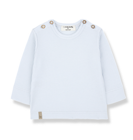1+ in the family Mica l.sleeve t-shirt misty blue