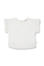 1+ in the family Campanet girly t-shirt off white