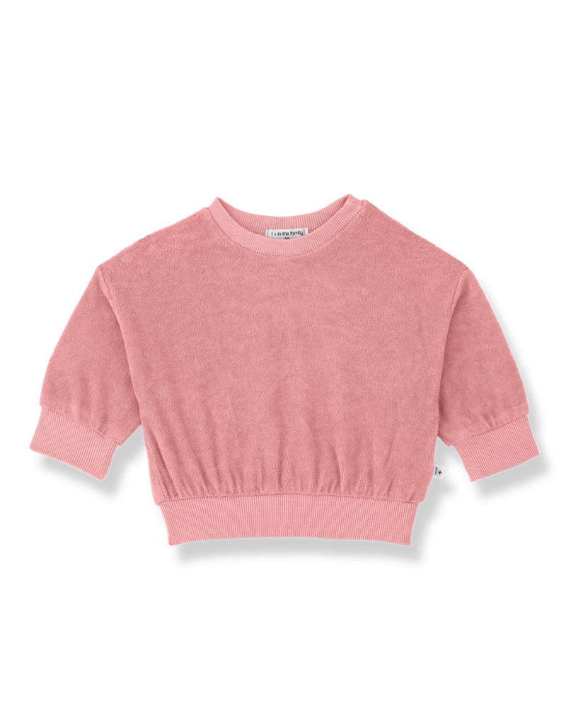 1+ in the family Mercadal sweater Strawberry