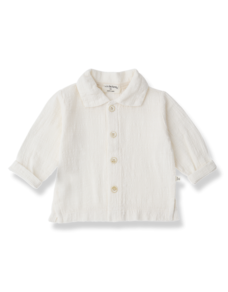 1+ in the family Jafre button-down shirt off white