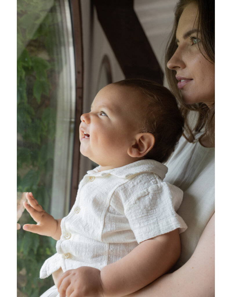 1+ in the family Jafre button-down shirt off white