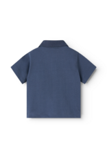 MarMar Copenhagen Tad Polo Top Vintage Blue