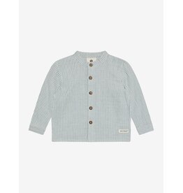 En Fant Shirt LS Muslin Stripe Citadel