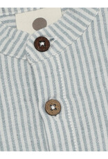 En Fant Shirt LS Muslin Stripe Citadel
