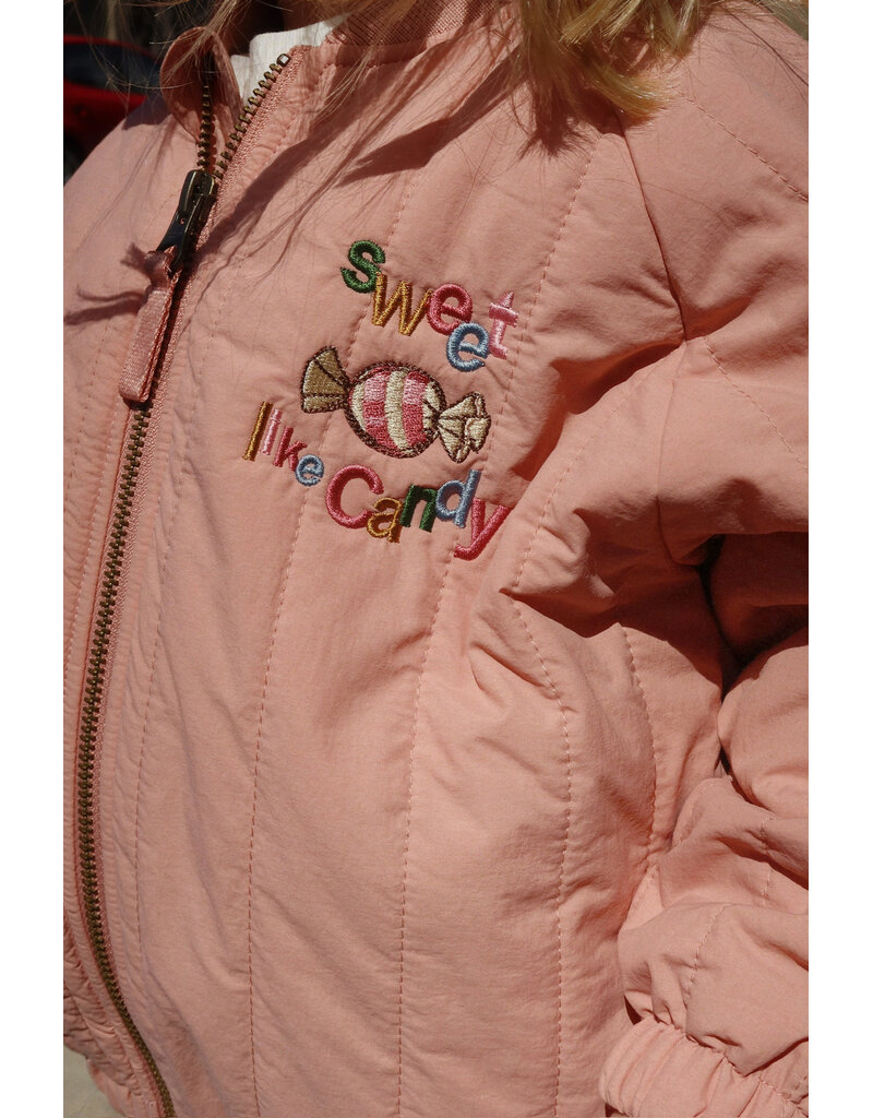 Konges Sløjd Juno Bomber Jacket Cameo Brown