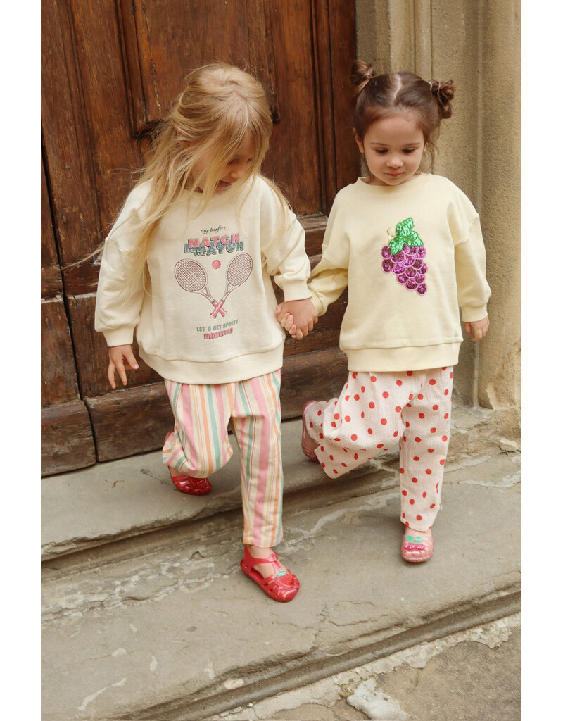 Konges Sløjd Loep Lou Sweat Shirt Buttercream