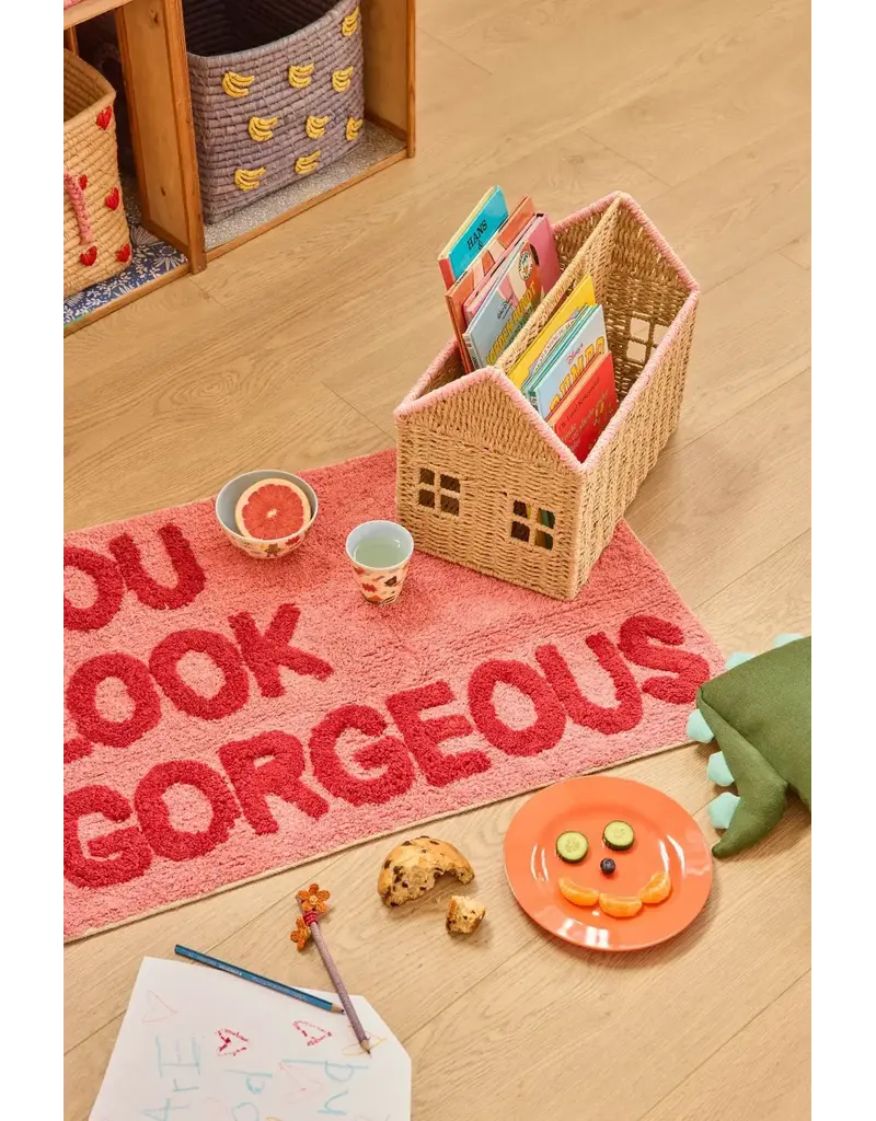 Rice House Book Storage - Pink