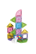 MAGNA-TILES Micro MAGS Travel Set - 24 pieces - Spring Garden