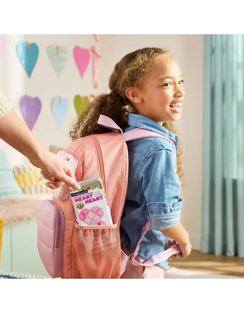 MAGNA-TILES Micro MAGS Travel Set  pieces - Heart to Heart