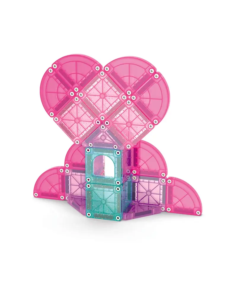 MAGNA-TILES Micro MAGS Travel Set  pieces - Heart to Heart