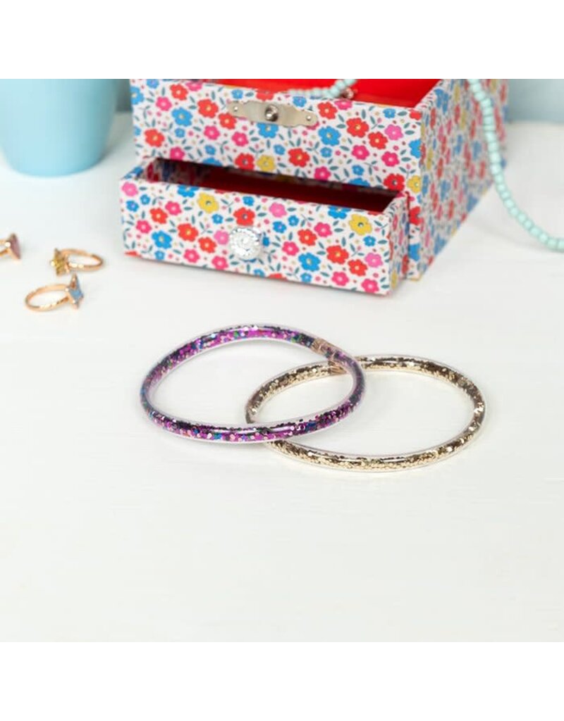 Rex London Glitterarmbanden - Feeën in de Tuin (set van twee)