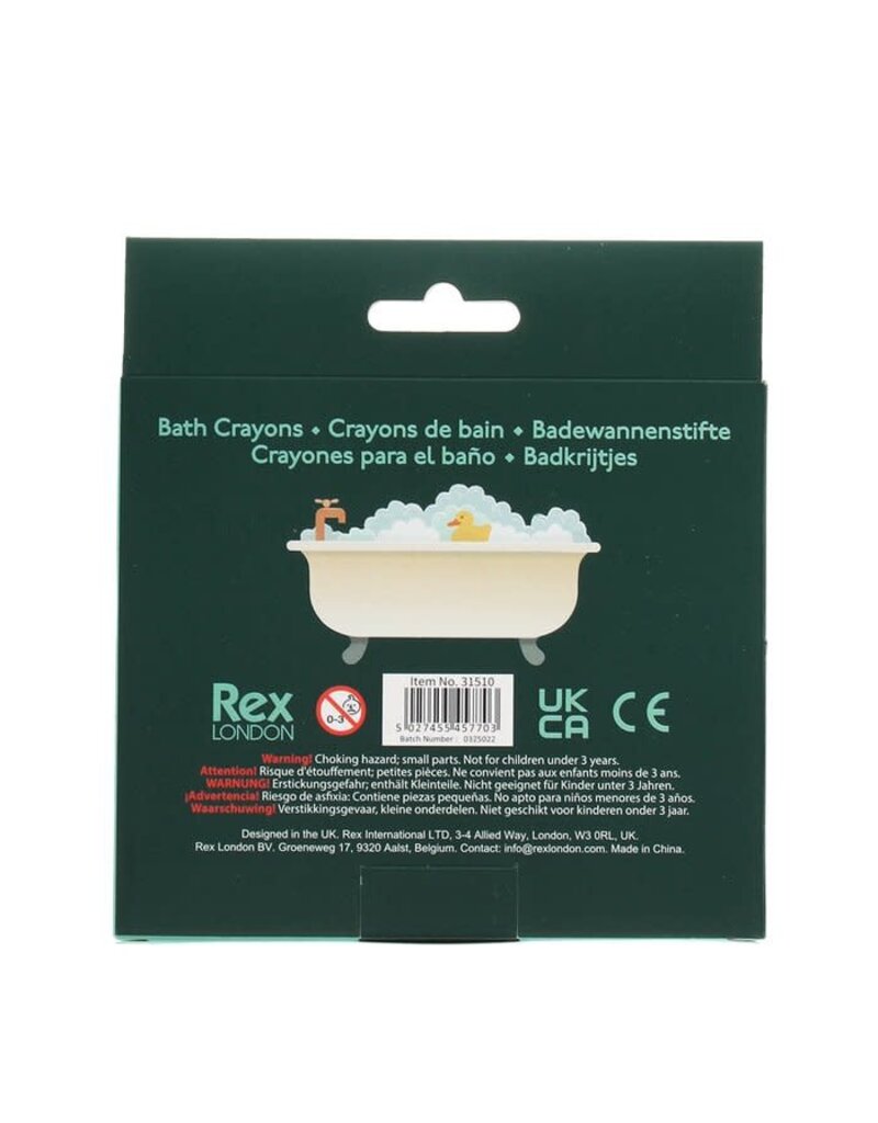 Rex London Bath Crayons (set van 8)