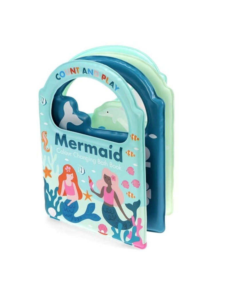 Rex London Kleurveranderend badboek - Zeemeerminnen
