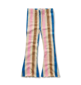 Sproet & Sprout Flared legging stripes Sesame