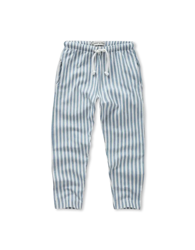 Sproet & Sprout Jersey twill denim pants Denim Blue