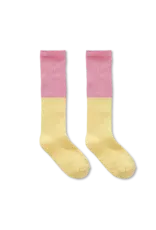Sproet & Sprout Socks colourblock yellow Pastel Yellow