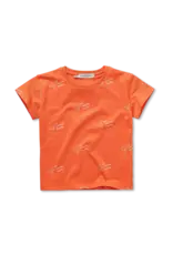 Sproet & Sprout T-shirt ice cream print orange Orange Sprint