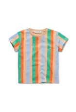 Sproet & Sprout T-shirt vertical stripes Sand