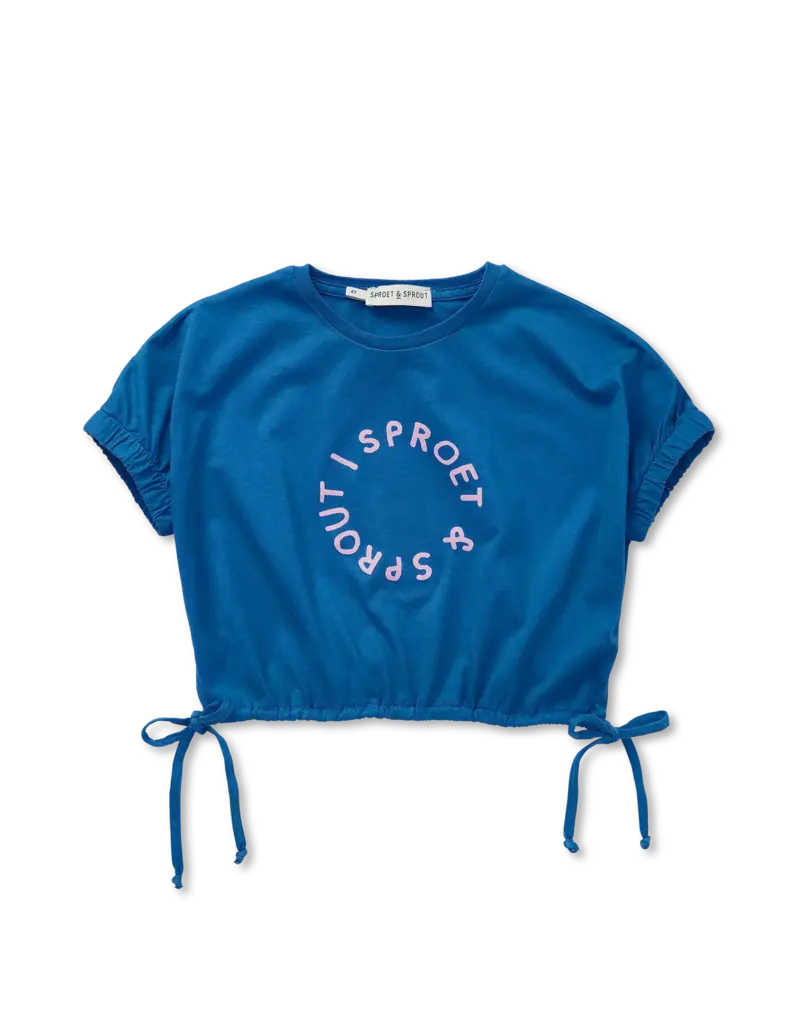 Sproet & Sprout Girls T-shirt Sproet Sports Blue