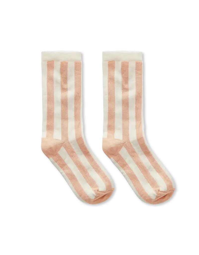 Sproet & Sprout Socks stripe pink