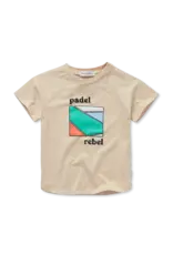 Sproet & Sprout Raglan T-shirt padel rebel Sesame