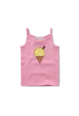 Sproet & Sprout Girls spaghetti top ice cream  Podium Pink
