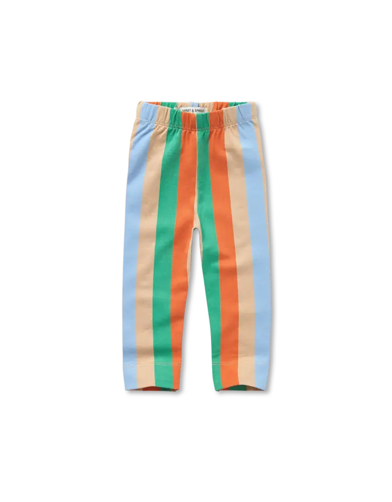 Sproet & Sprout Legging multi stripes Sand