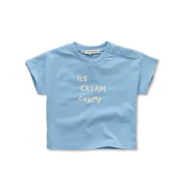 Sproet & Sprout Baby T-shirt ice cream blue