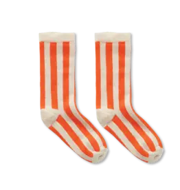 Sproet & Sprout Socks stripe orange