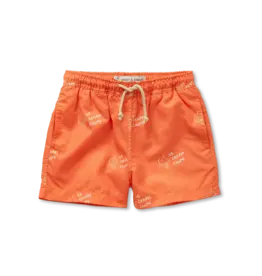 Sproet & Sprout Swim shorts ice cream print  Orange Sprint