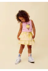 Sproet & Sprout Girls spaghetti top ice cream  Podium Pink