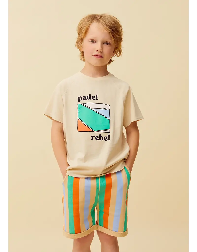 Sproet & Sprout Raglan T-shirt padel rebel Sesame