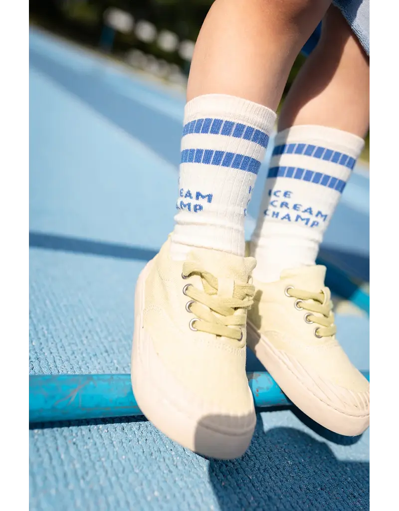 Sproet & Sprout Socks ice cream champ off-white