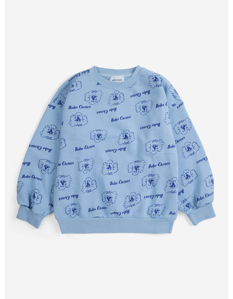 Bobo Choses Pickles The Dog all over Sweatshirt Kids