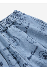 Bobo Choses Pickles The Dog all over Denim Short Kids