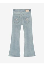 Daily Seven Denim Flared Fit Bow