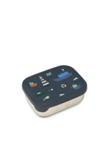 Liewood Arthur Printed Lunchbox Sailing / Classic Navy