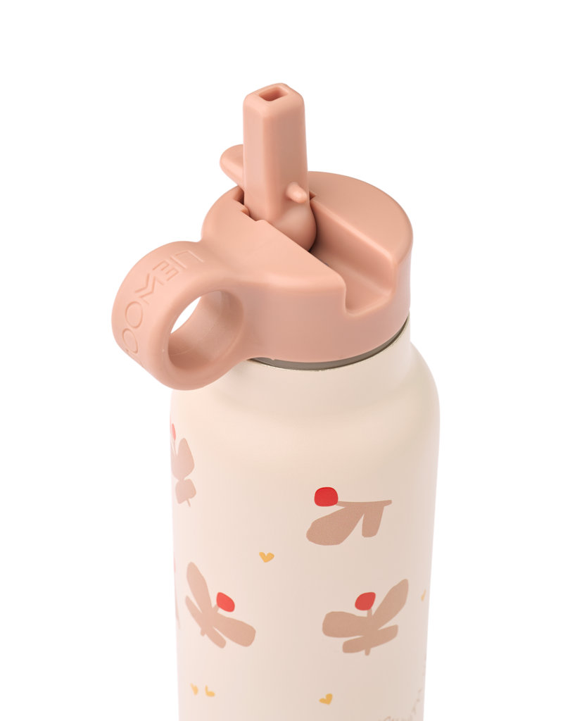 Liewood Falk Water Bottle 350 ml Butterfly / Apple Blossom