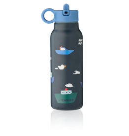 Liewood Falk Water Bottle 350ml Sailing / Classic Navy