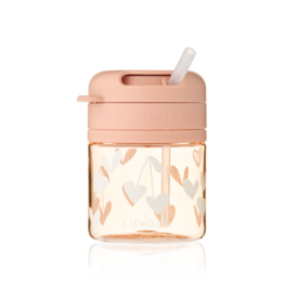 Liewood Pavia Tritan Straw Cup 280ml Sweethearts / Pale Tuscany