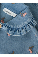 Lil' Atelier Deva Loose Denim Jacket Medium Blue Cherry