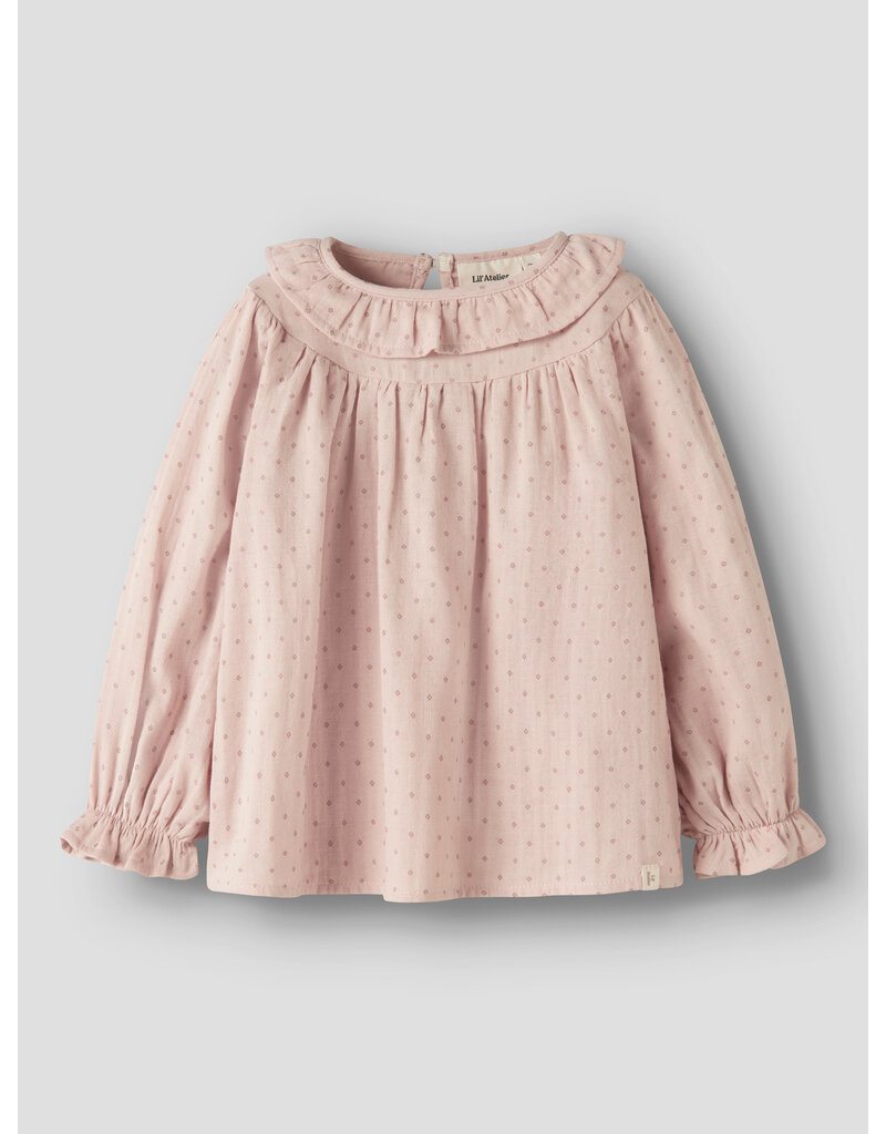 Lil' Atelier Dembe Loose Shirt Peach Whip