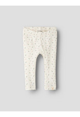 Lil' Atelier Gago Slim Legging Coconut Milk small Flower