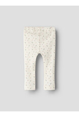 Lil' Atelier Gago Slim Legging Coconut Milk small Flower