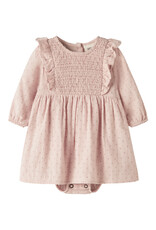 Lil' Atelier Dembe Loose Body Dress Peach Whip