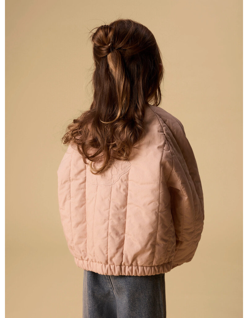 Lil' Atelier Lio Bomber Jacket Cameo Rose Swan